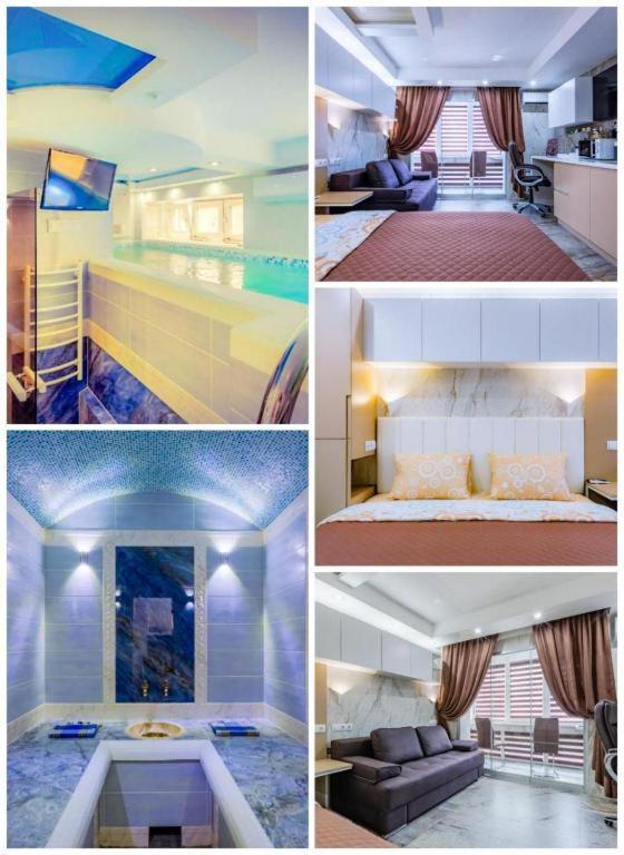 Luxury Apartment With Pool And Hammam Киев Екстериор снимка
